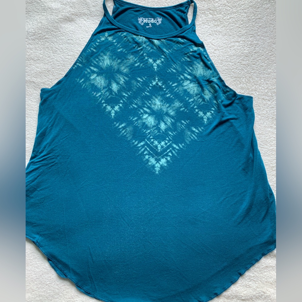 Mudd Summer tank top great pattern size medium